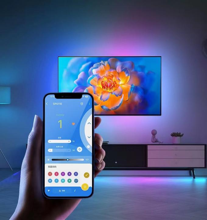 Commercial Magic COB LED Strip Dream Full Color DC 24V indirizzabile 6