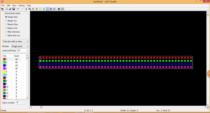 4096 pixel Salve DMX LED Controller H802RA 4 porte Materiale in lega di alluminio 6