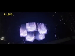 360° angolo di visione 500*500 mm schermo matrice a lampada a led per un'esperienza di visione ottimale